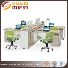 2015 Foshan Mobiliario Oficina Mesa de Partición Estación de Trabajo 4 Personas Escritorio